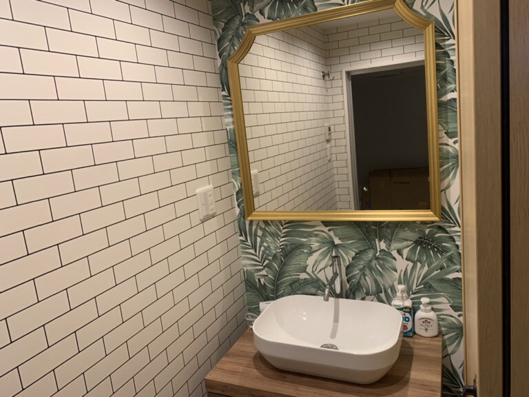 明大前　洗面台